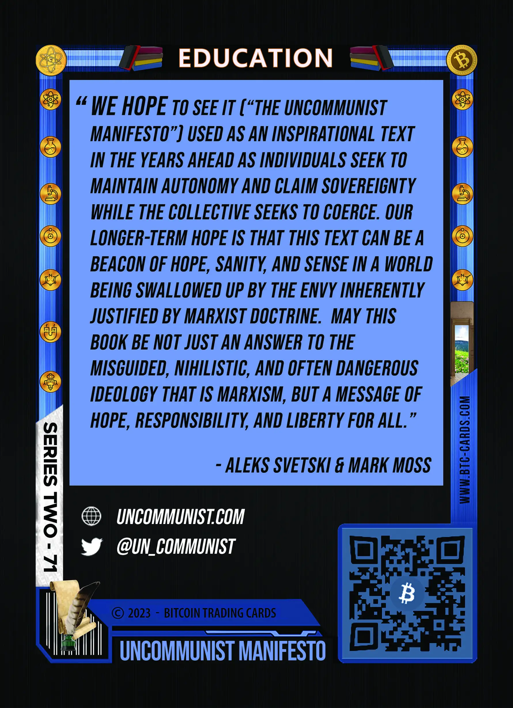 The Uncommunist Manifesto (Base) card back