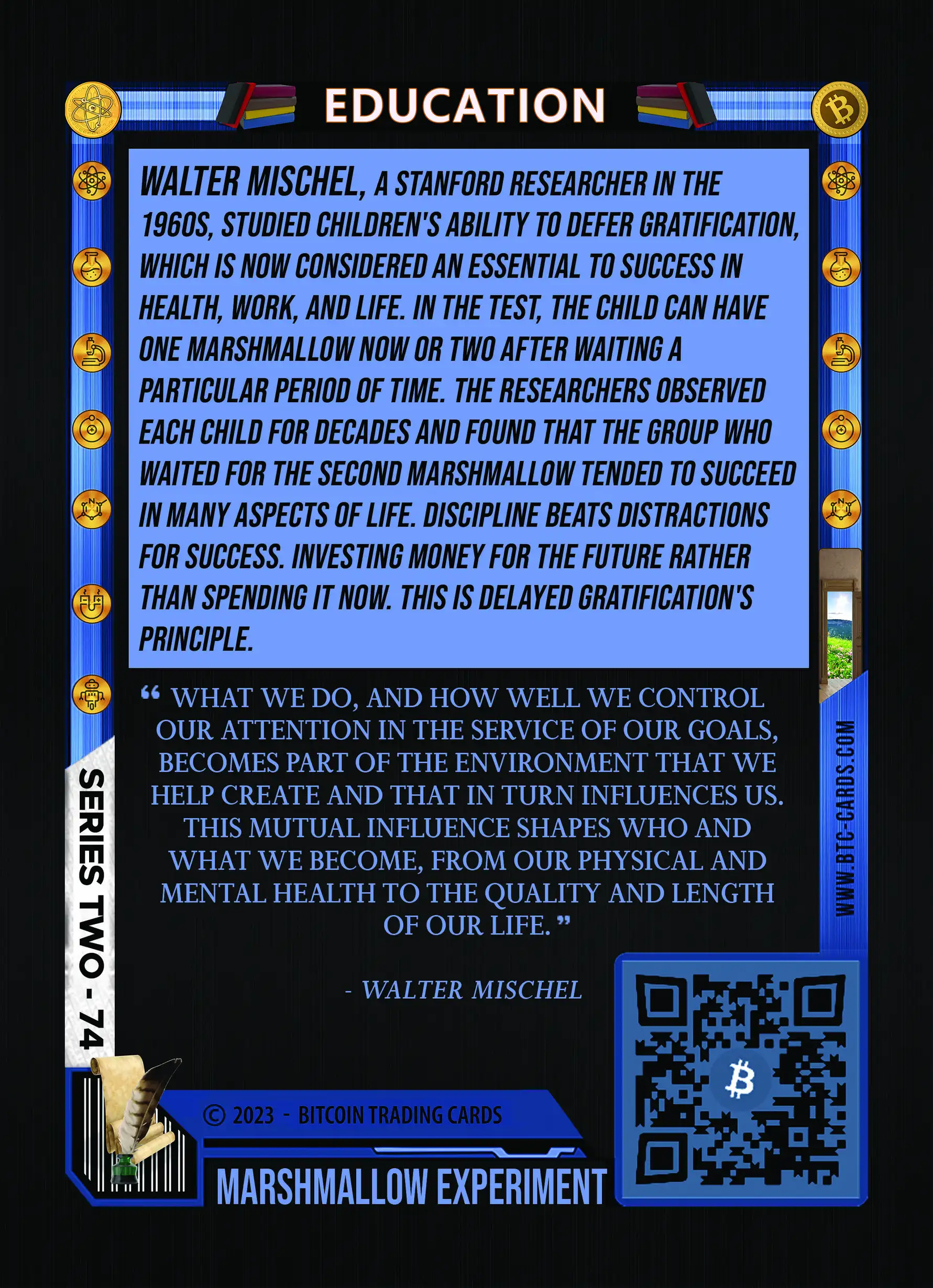 The Marshmallow Experiment (Base) card back