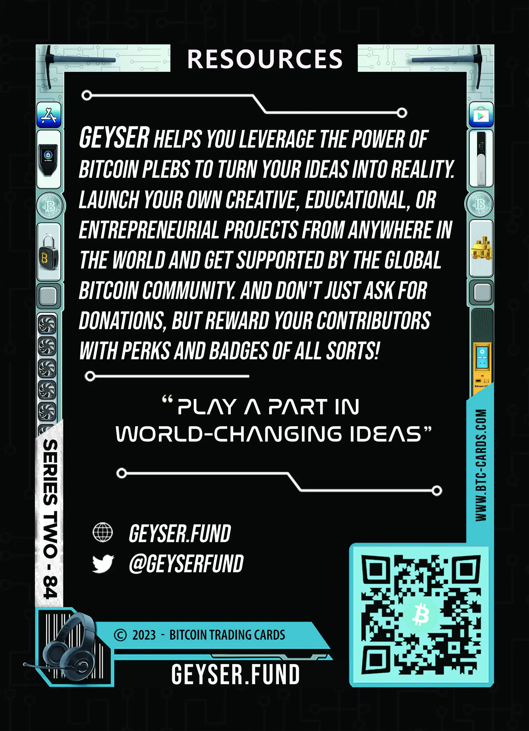 Geyser.fund (Base) card back