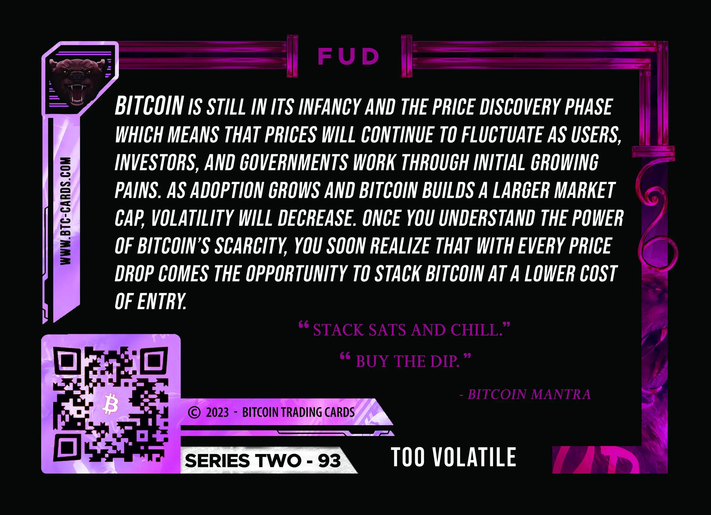 Too Volatile (Base) card back