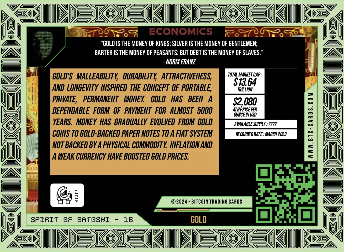 Gold (Base) card back