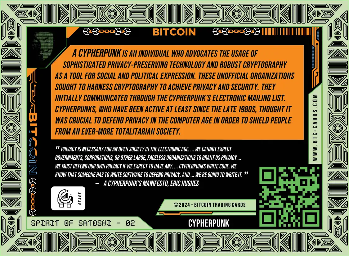 CypherPunks (Base) card back