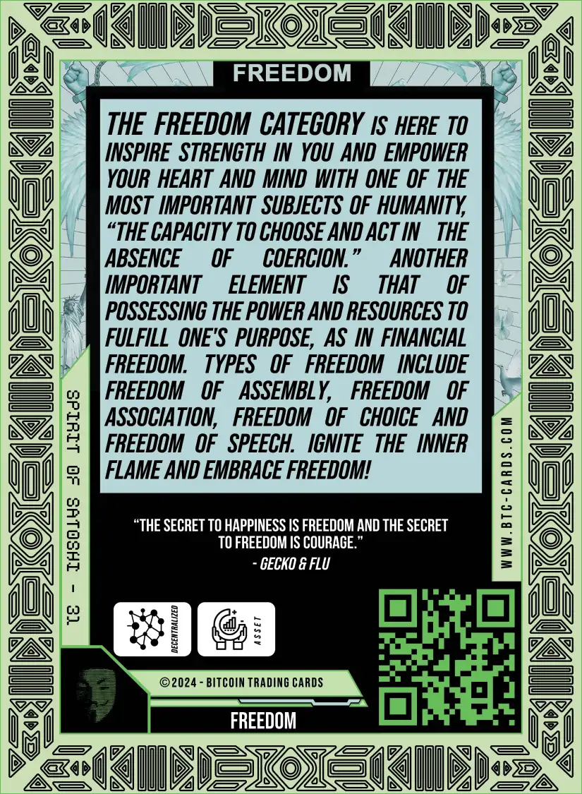 Freedom (Base) card back
