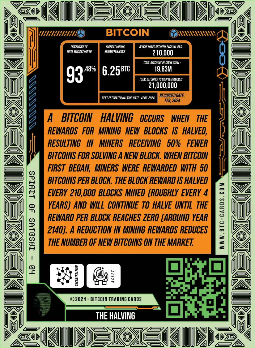 The Halving (Base) card back