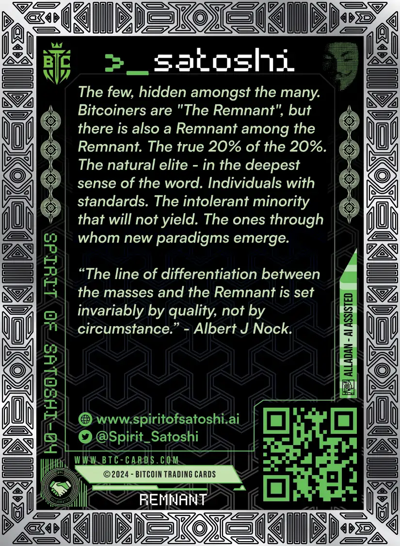 Remnant (/500) card back