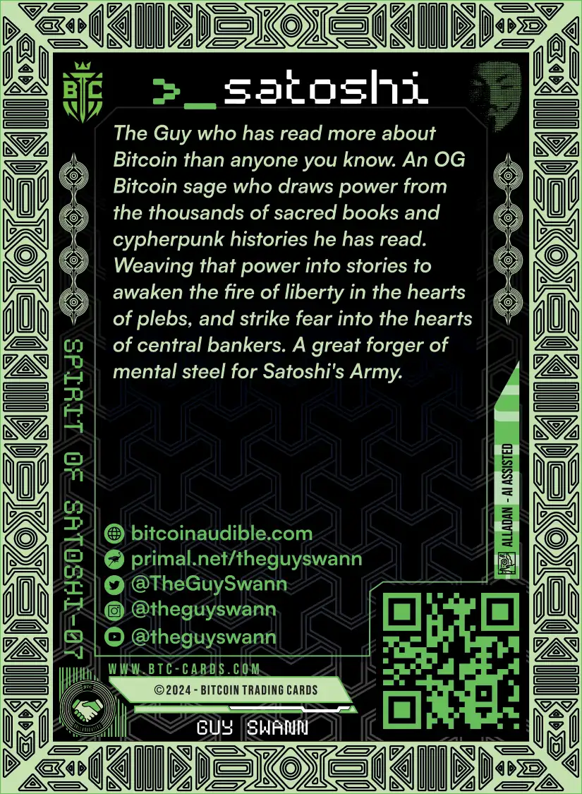 Guy Swann (/256) card back