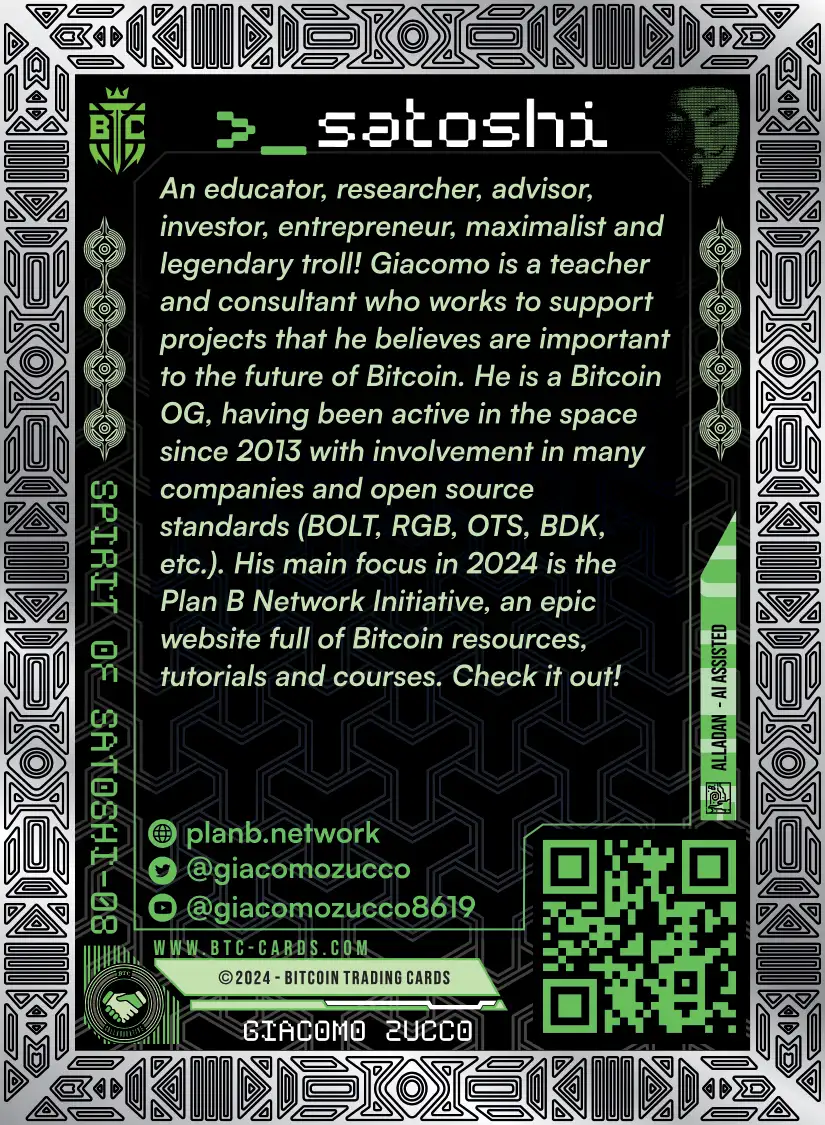 Giacomo Zucco (/121) card back