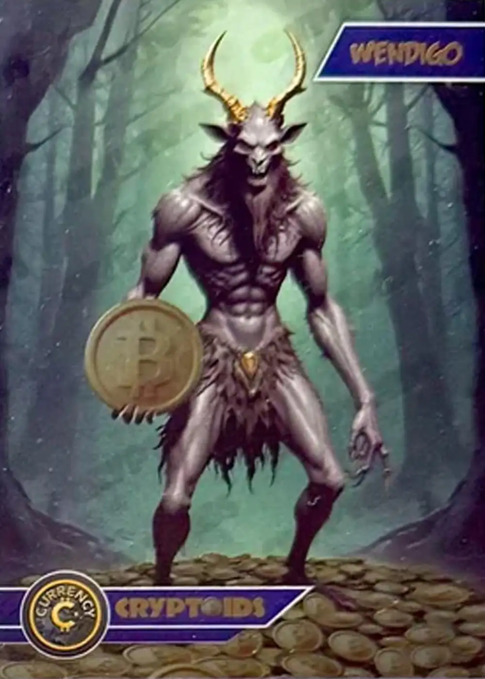 Wendigo (Red) card front