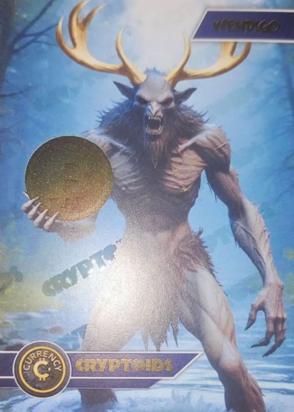 Wendigo (Orange) card front