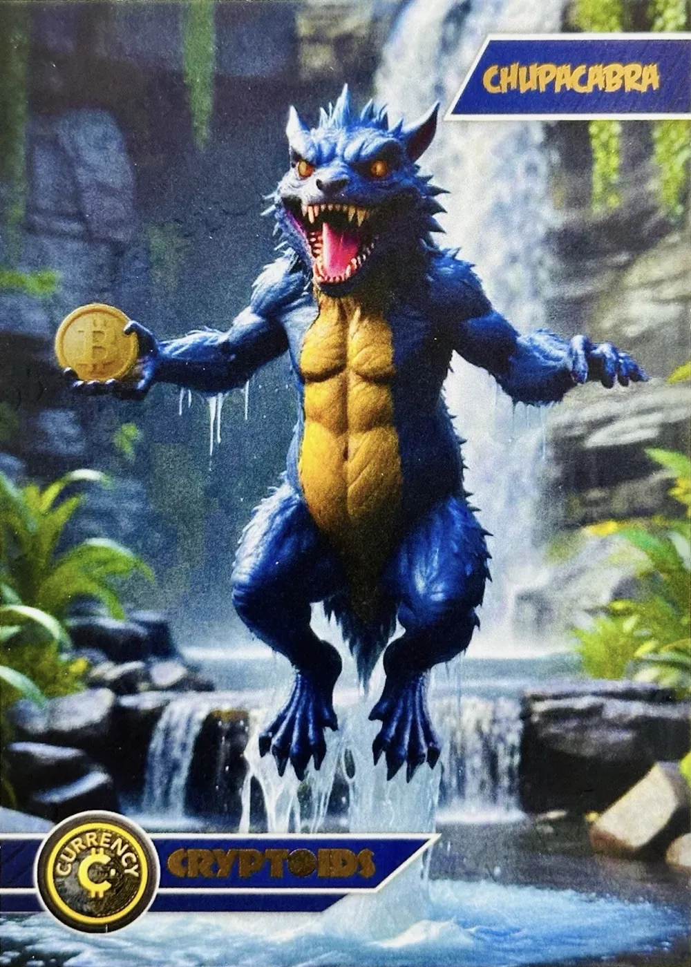 Chupacabra (Orange) card front