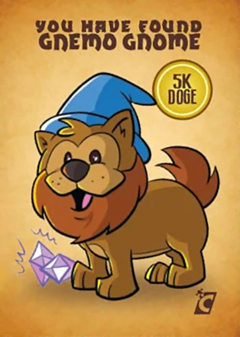 Gnemo Gnome card front
