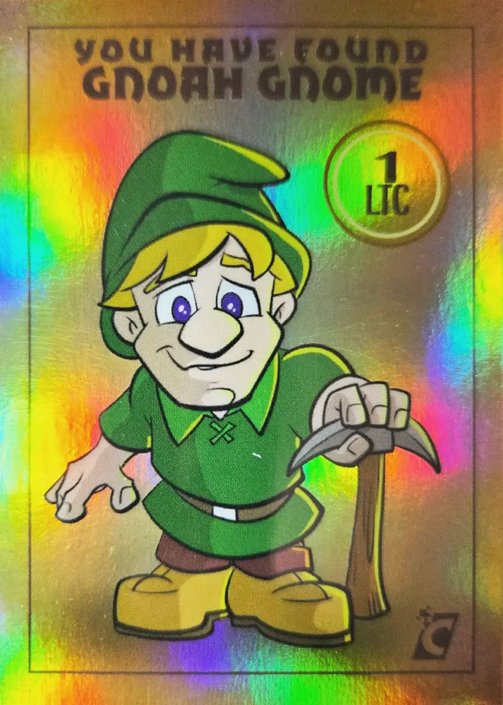Gnoah Gnome card front