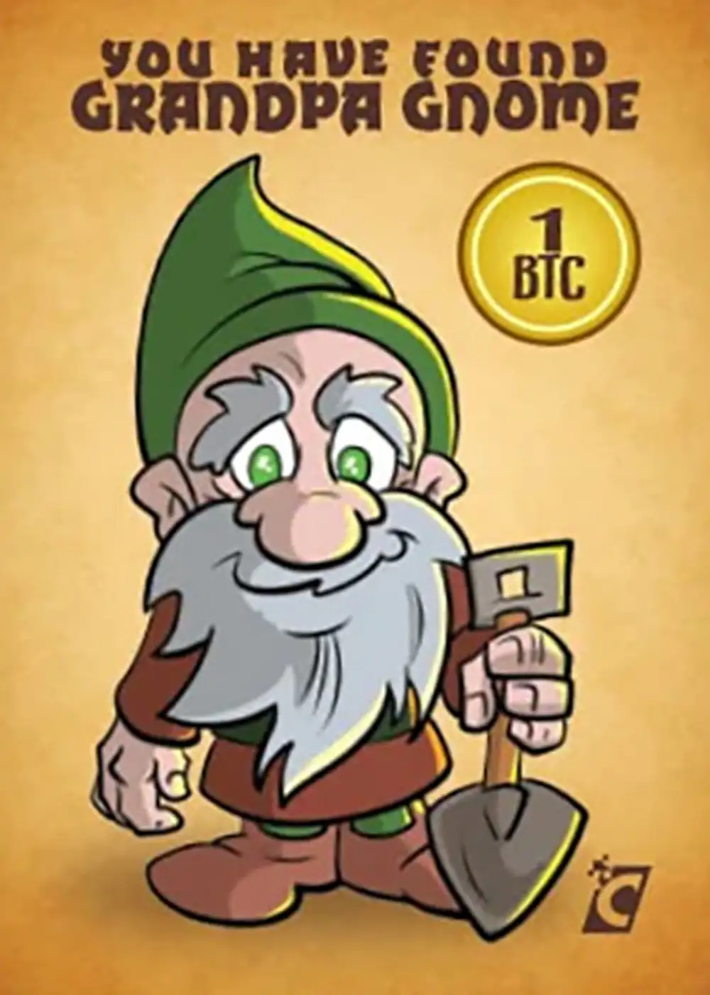 Grandpa Gnome card front