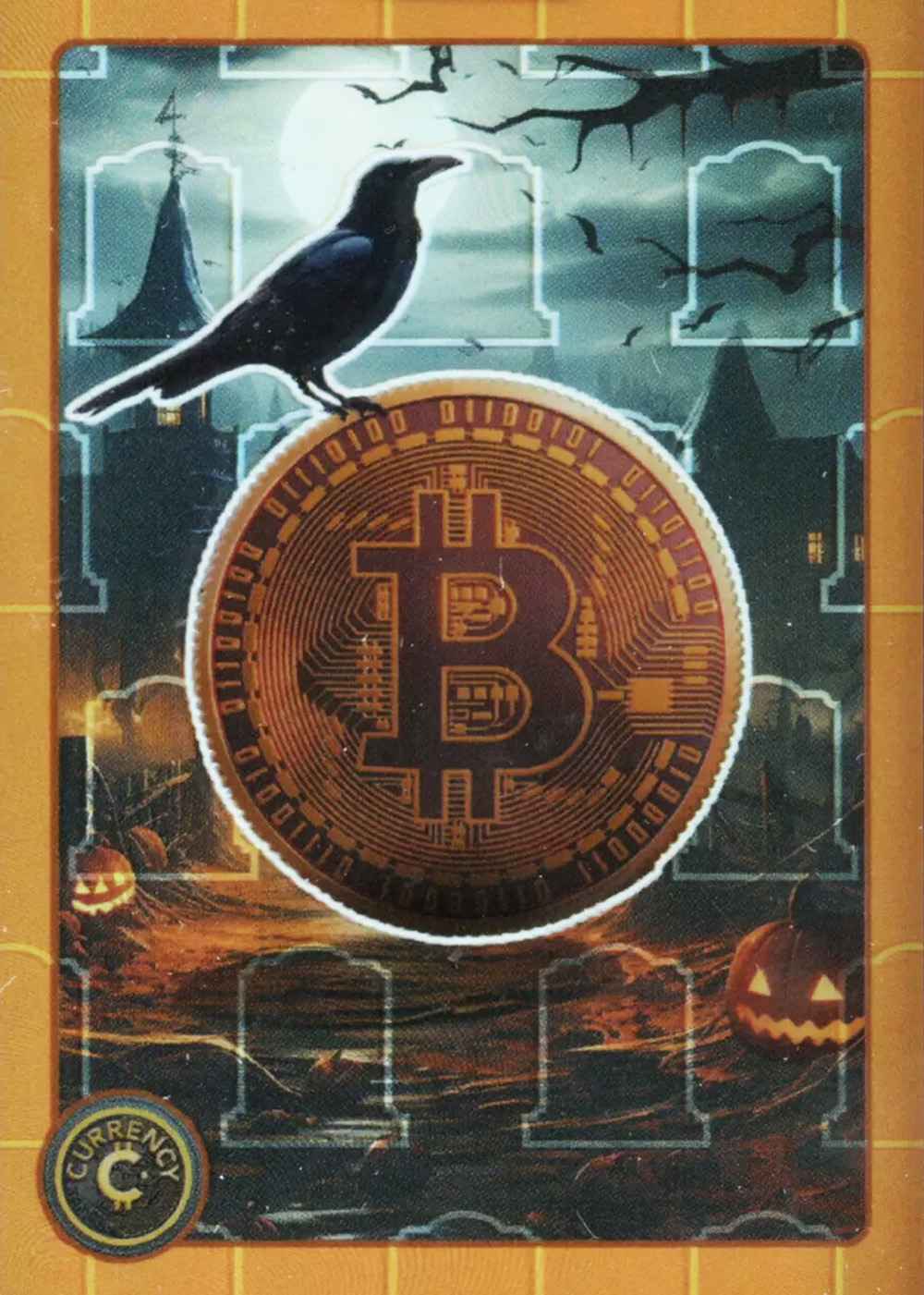 Bitcoin card front
