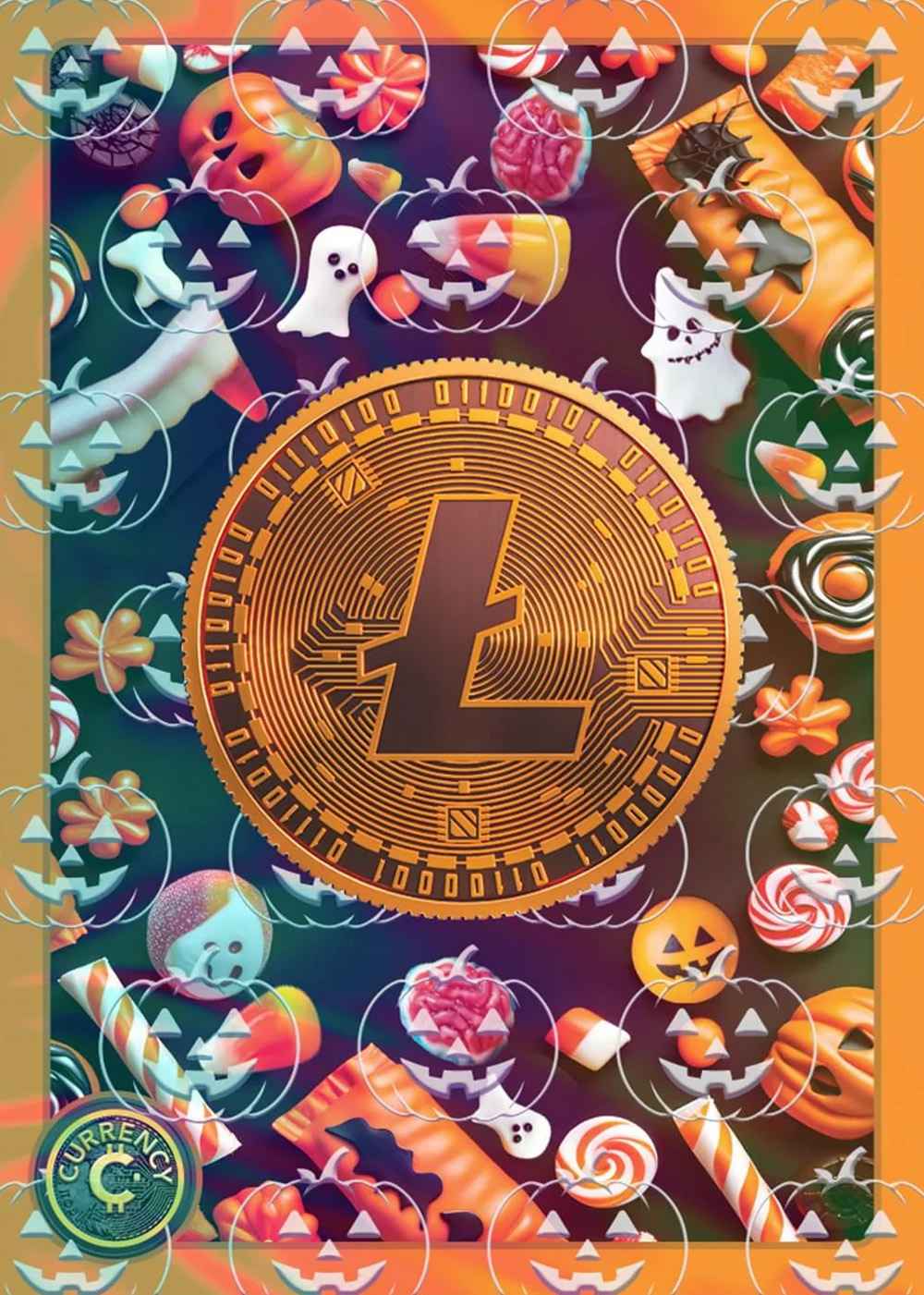 Litecoin (Jack-o-Lantern (Orange)) thumbnail