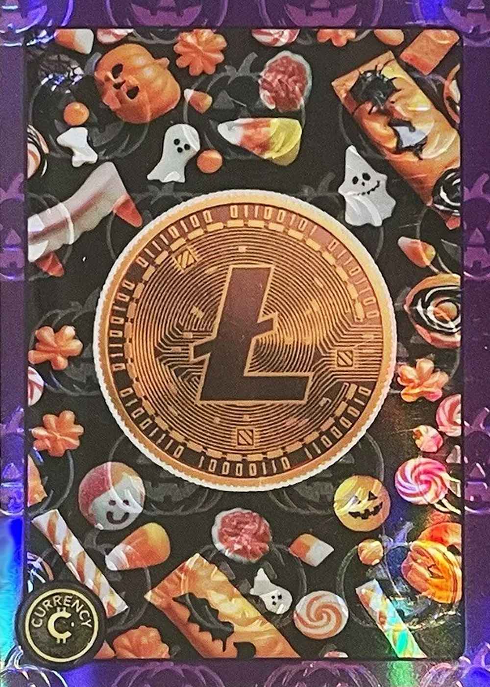 Litecoin (Jack-o-Lantern (Purple)) thumbnail