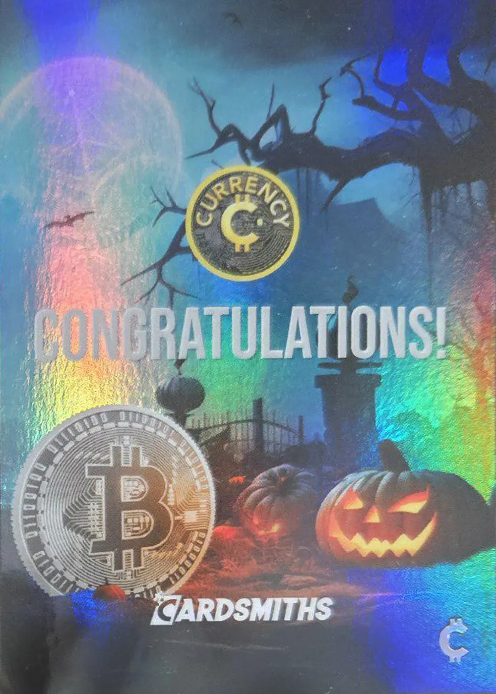 Redemption card front
