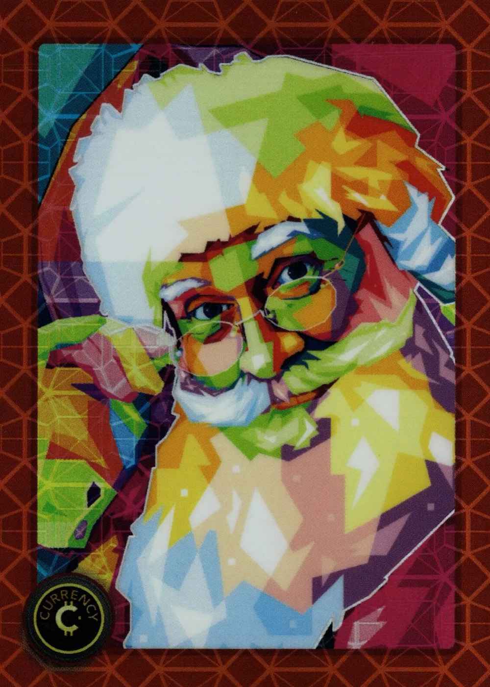 Santa Claus card front