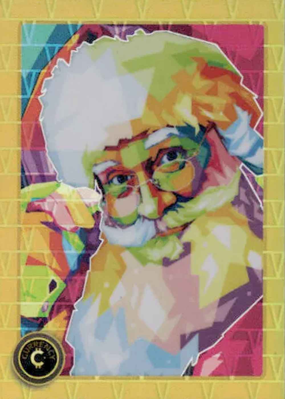 Santa Claus card front