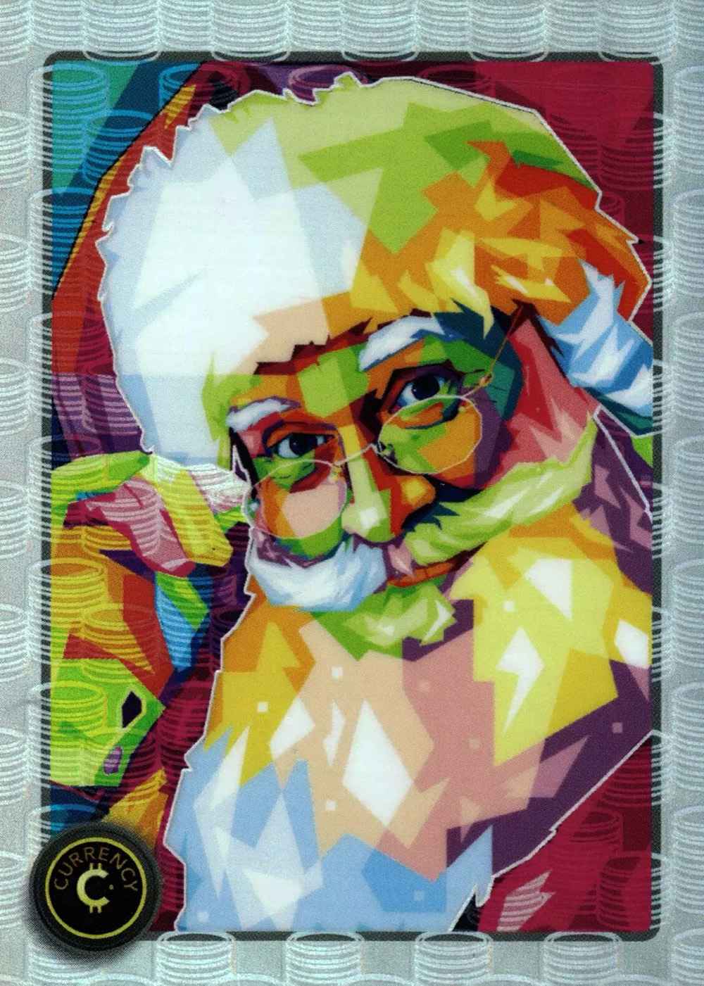 Santa Claus card front
