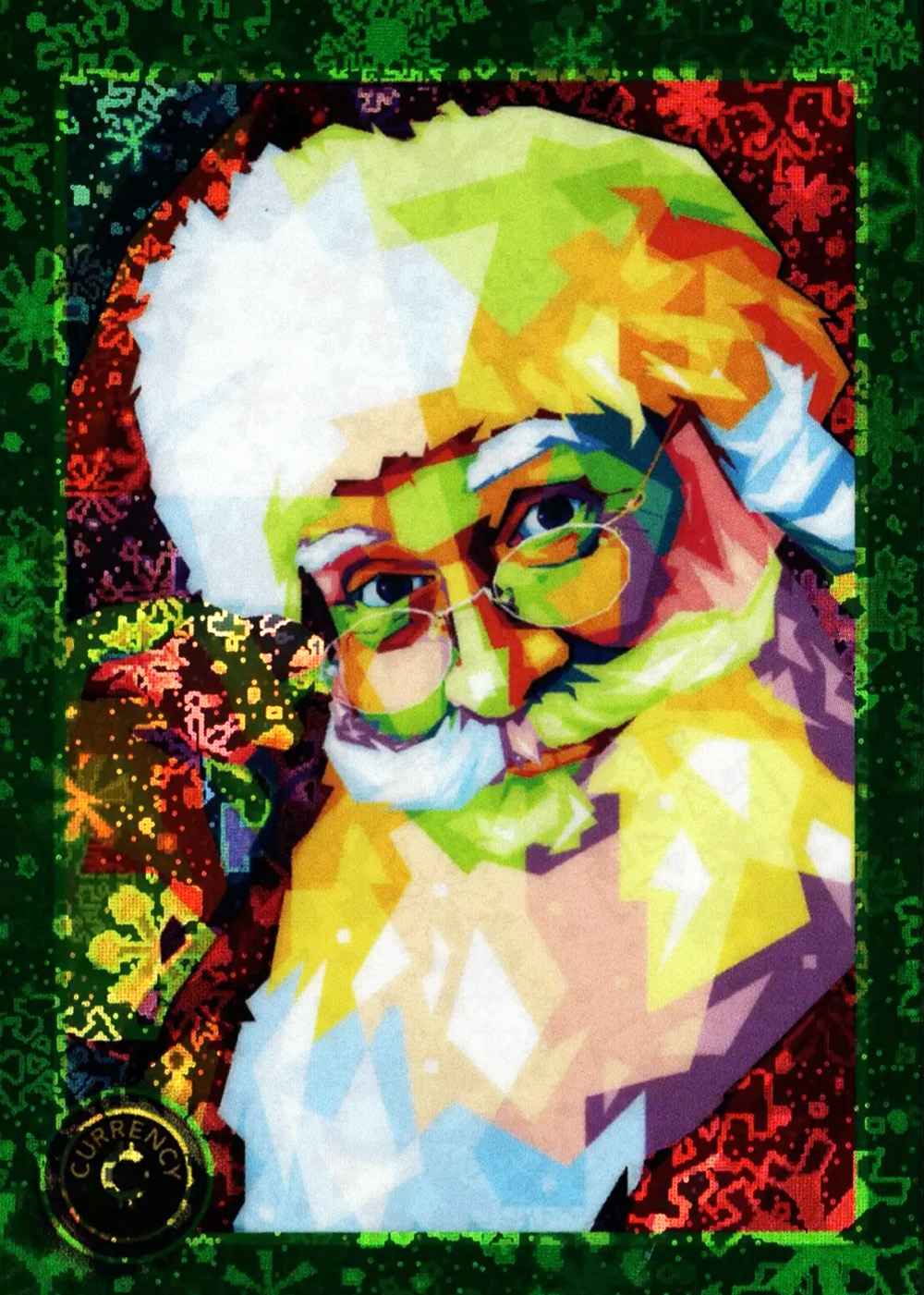Santa Claus card front