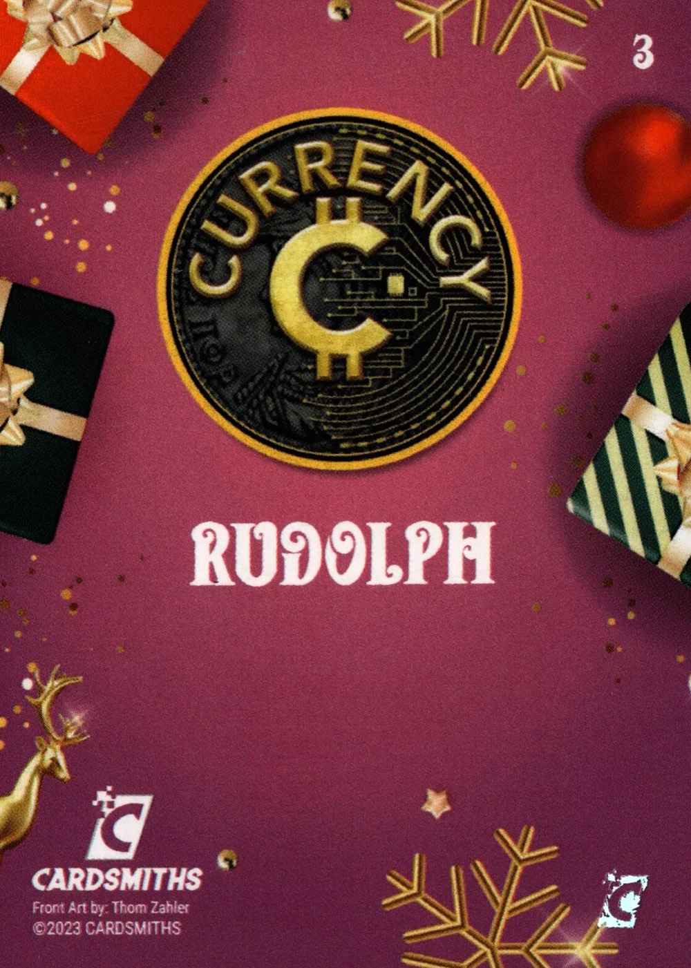 Rudolph (Base) card back