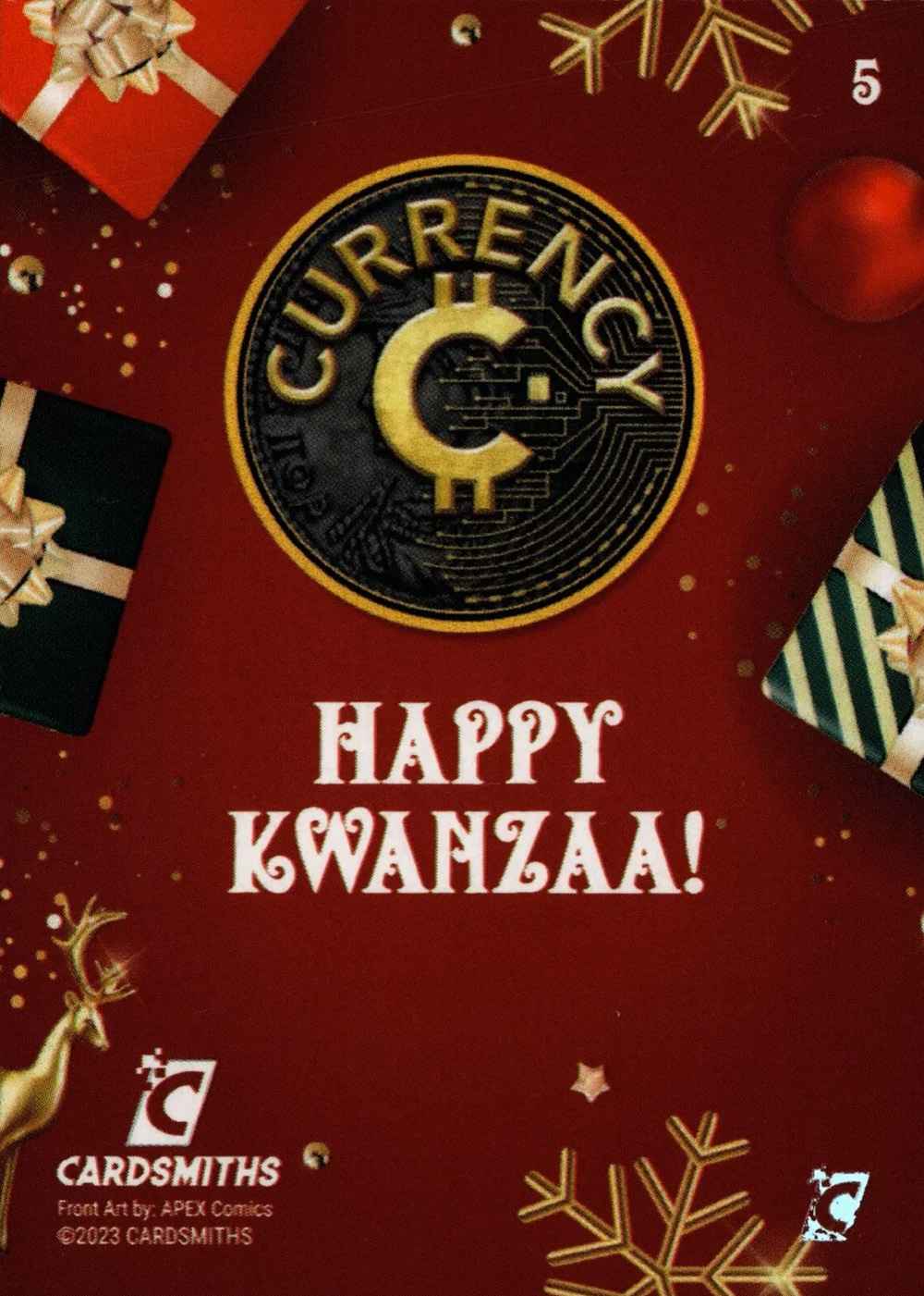 Happy Kwanzaa! (Base) card back