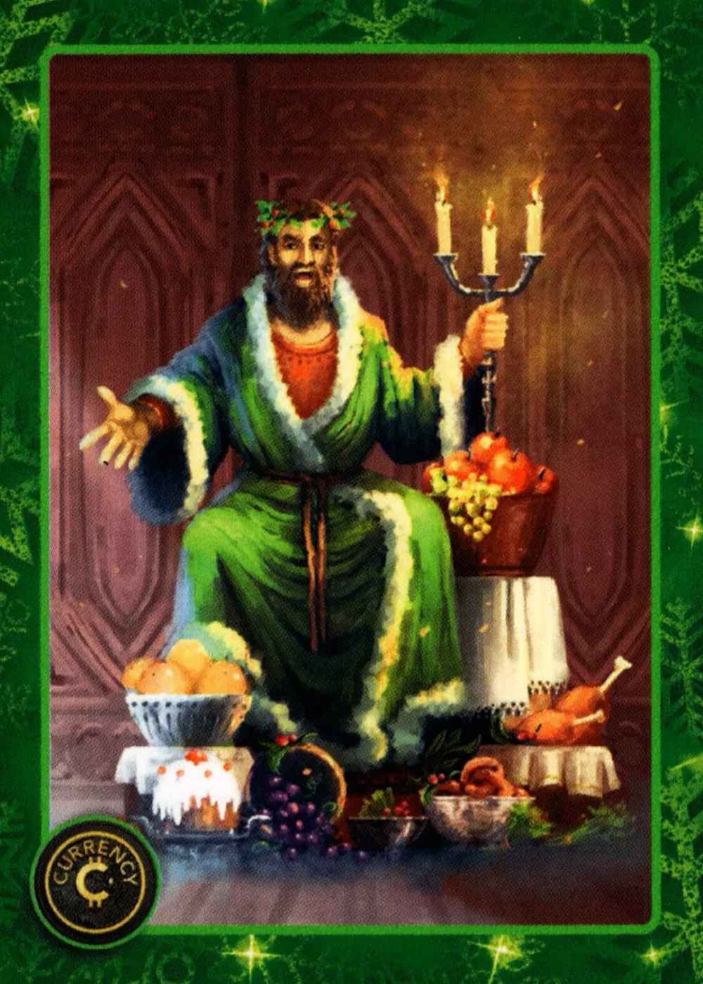 Ghost of Christmas Present card front