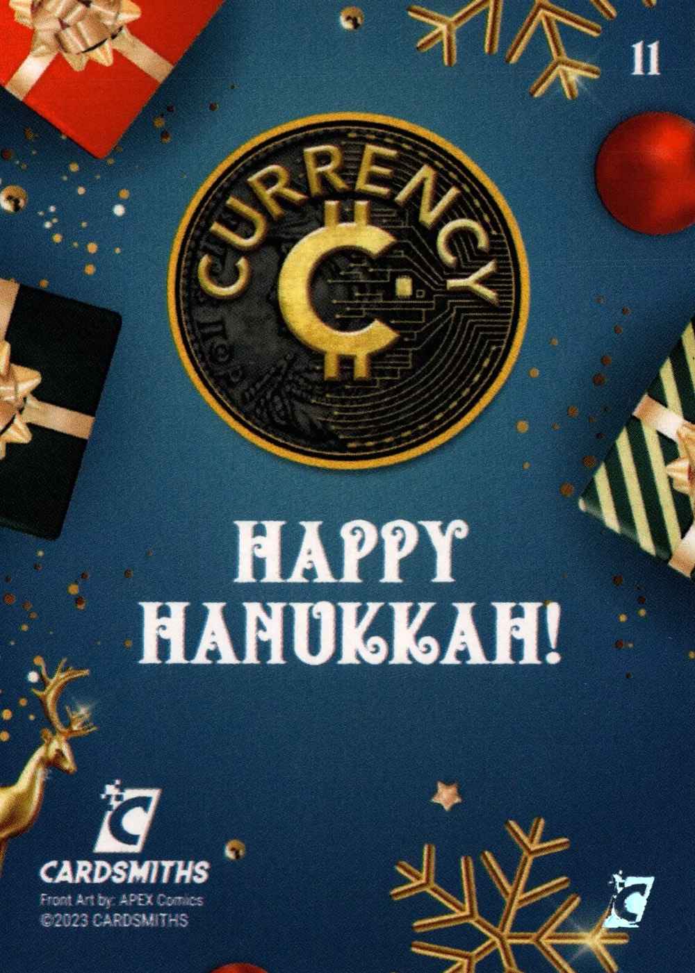 Happy Hanukkah! (Base) card back