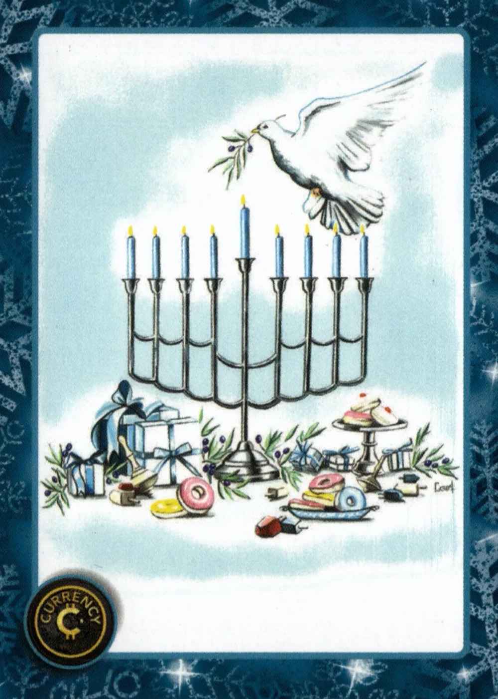 Happy Hanukkah! card front