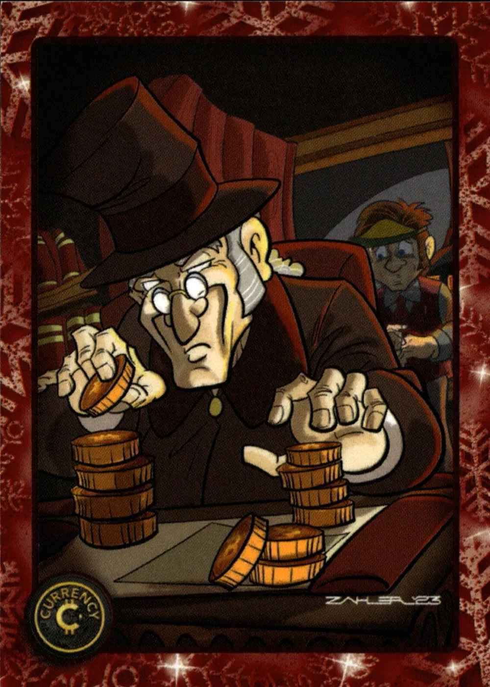 Scrooge card front
