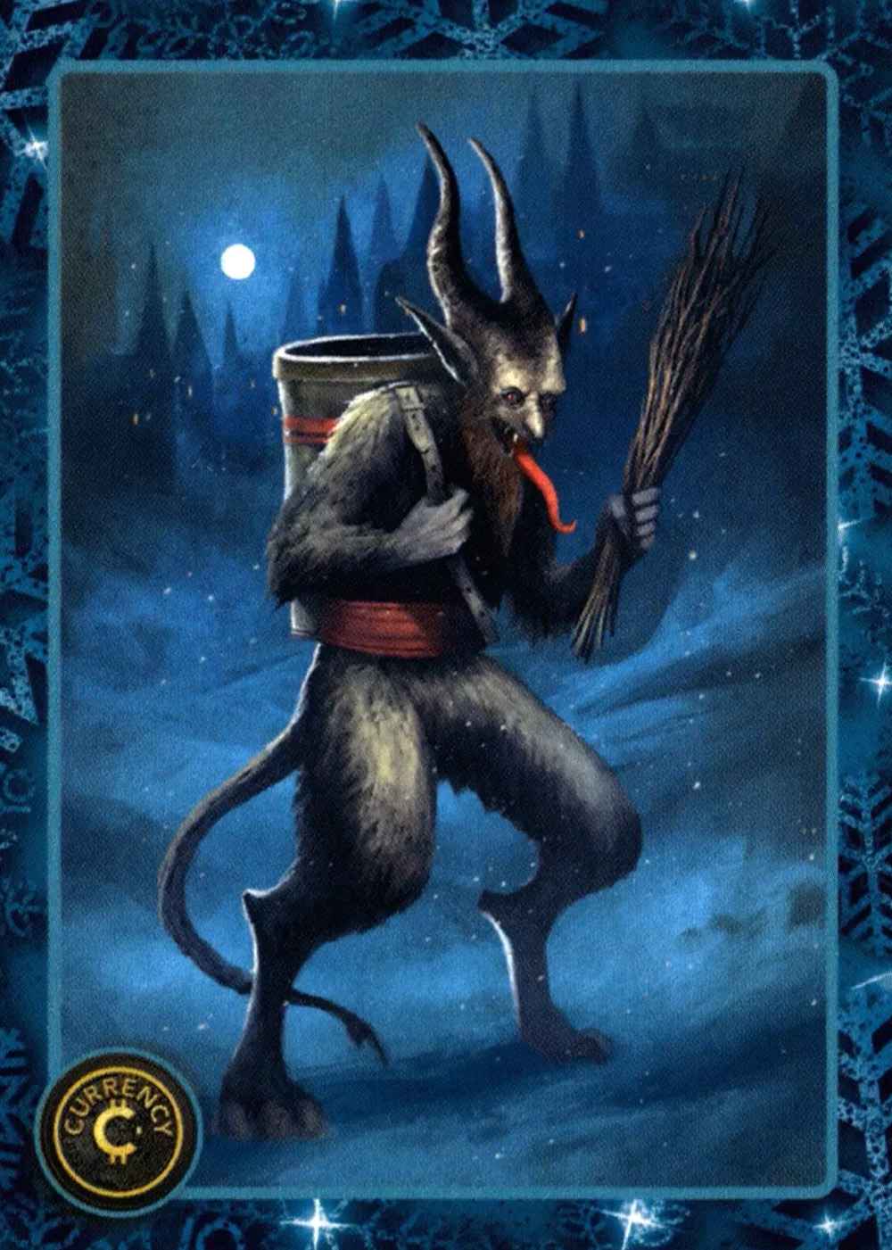 Krampus card front