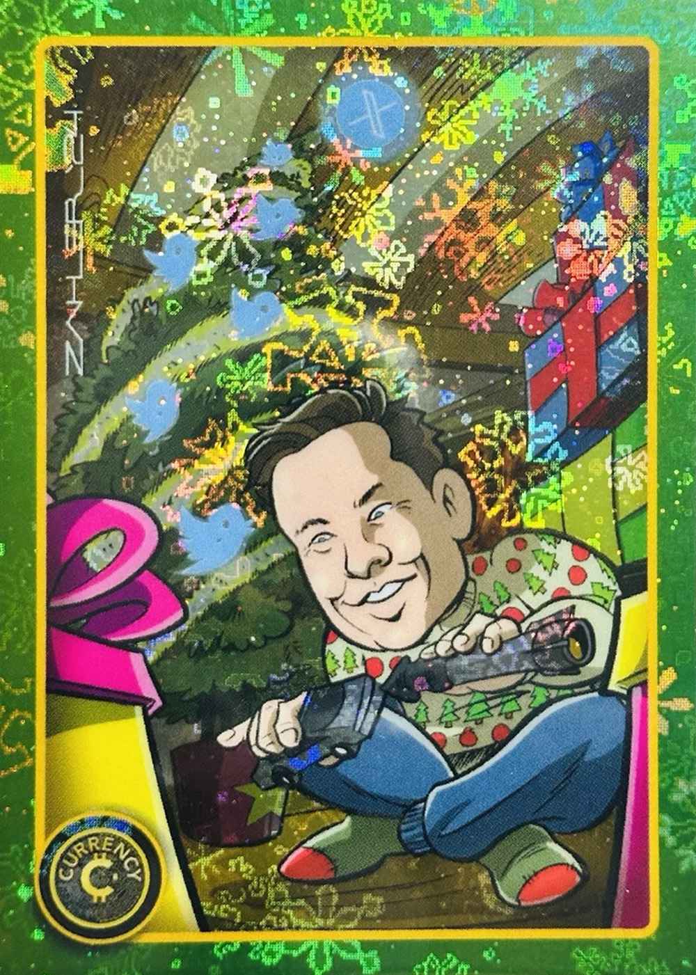 Elon Musk (Snowflake Holofoil) thumbnail