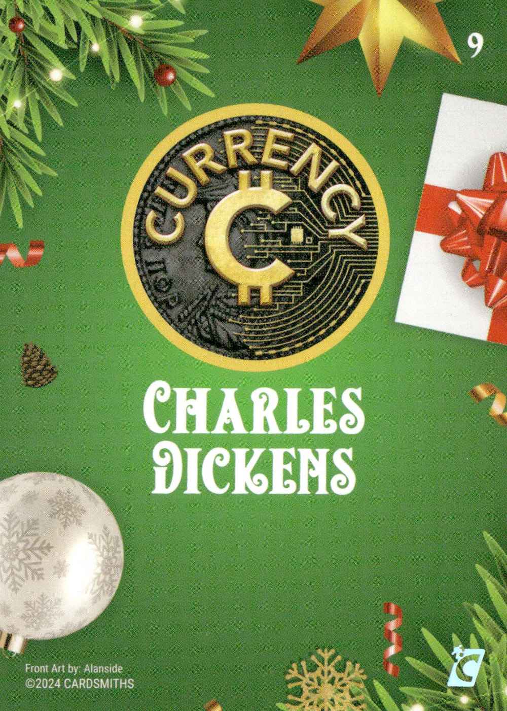 Charles Dickens (Base) card back