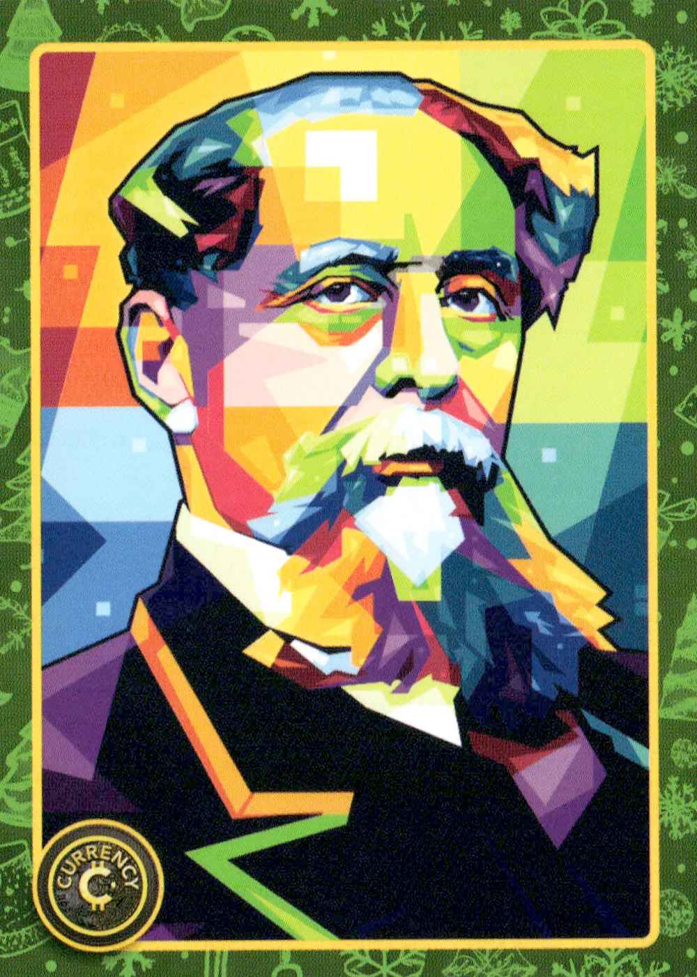 Charles Dickens card front