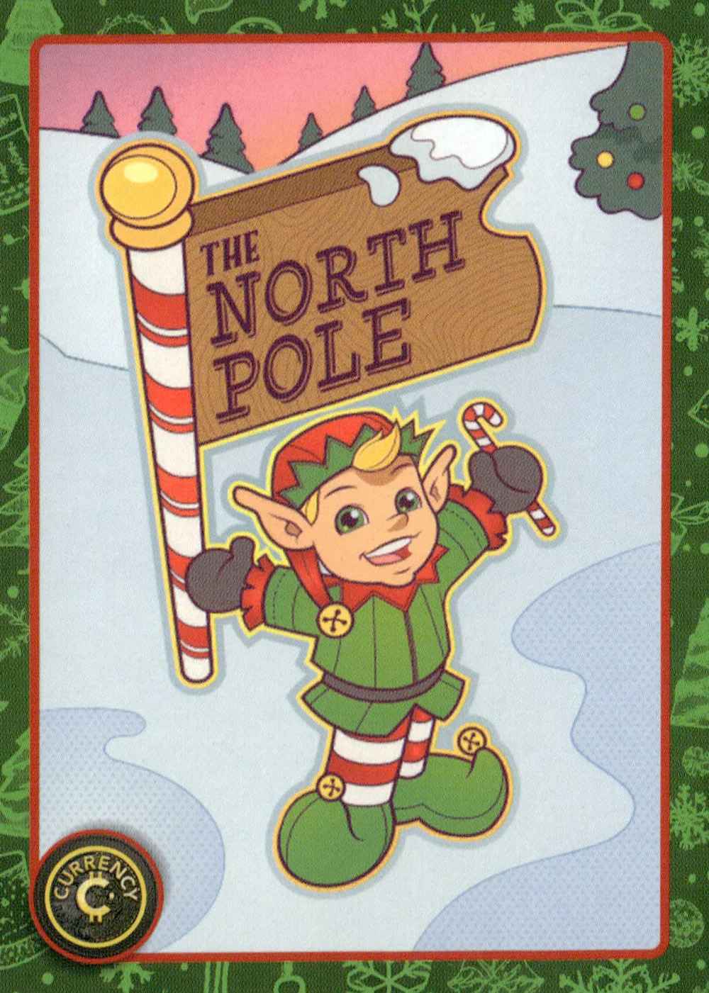 The North Pole card front