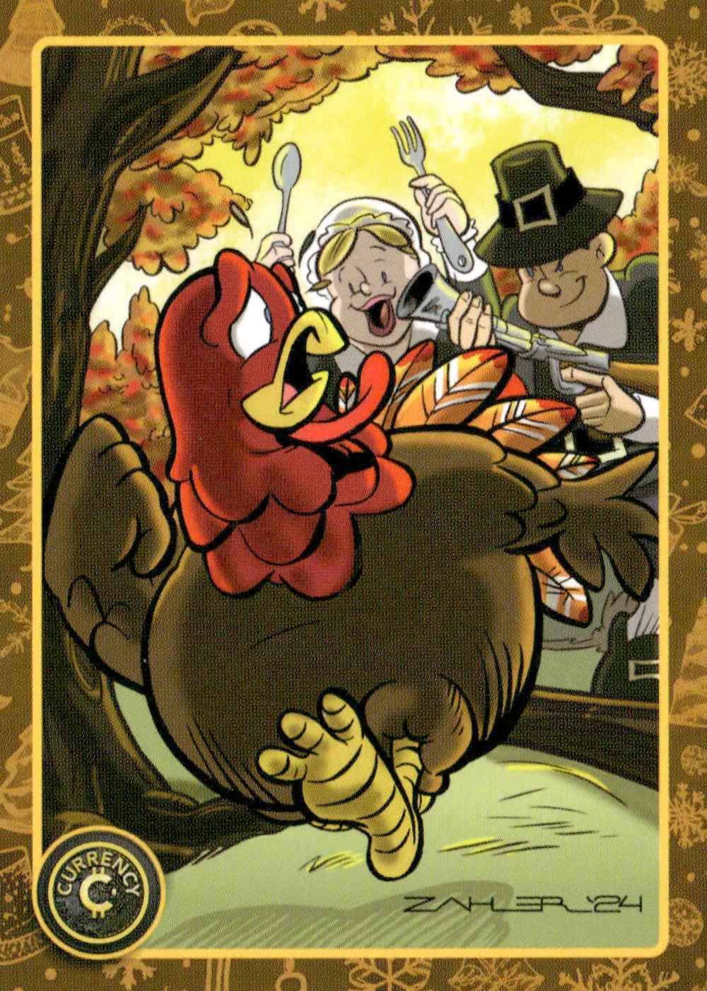 Turkey card front