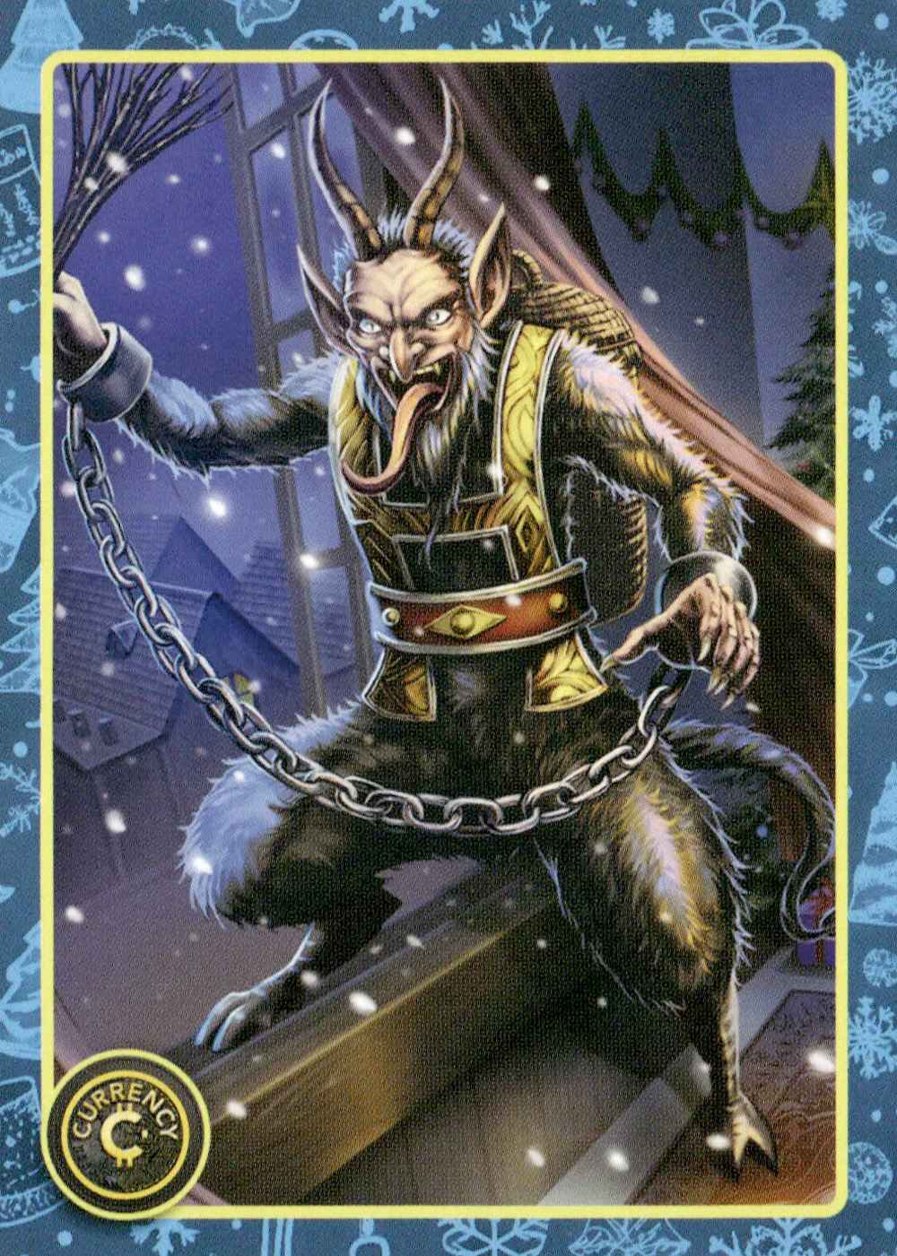 Krampus card front