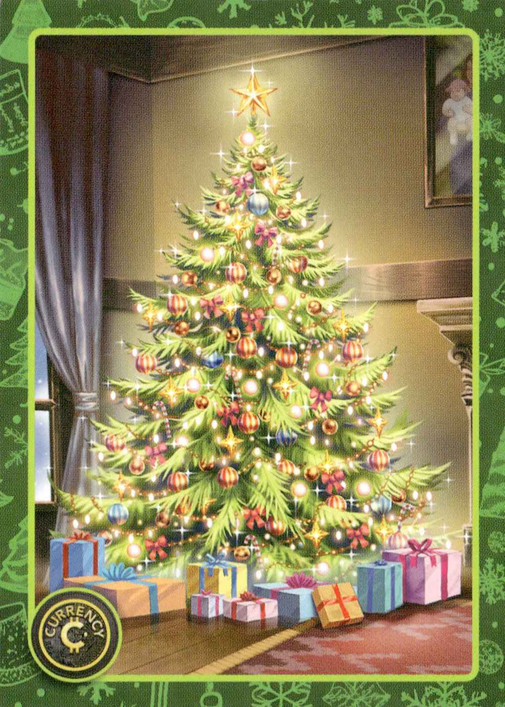 Christmas Tree card front