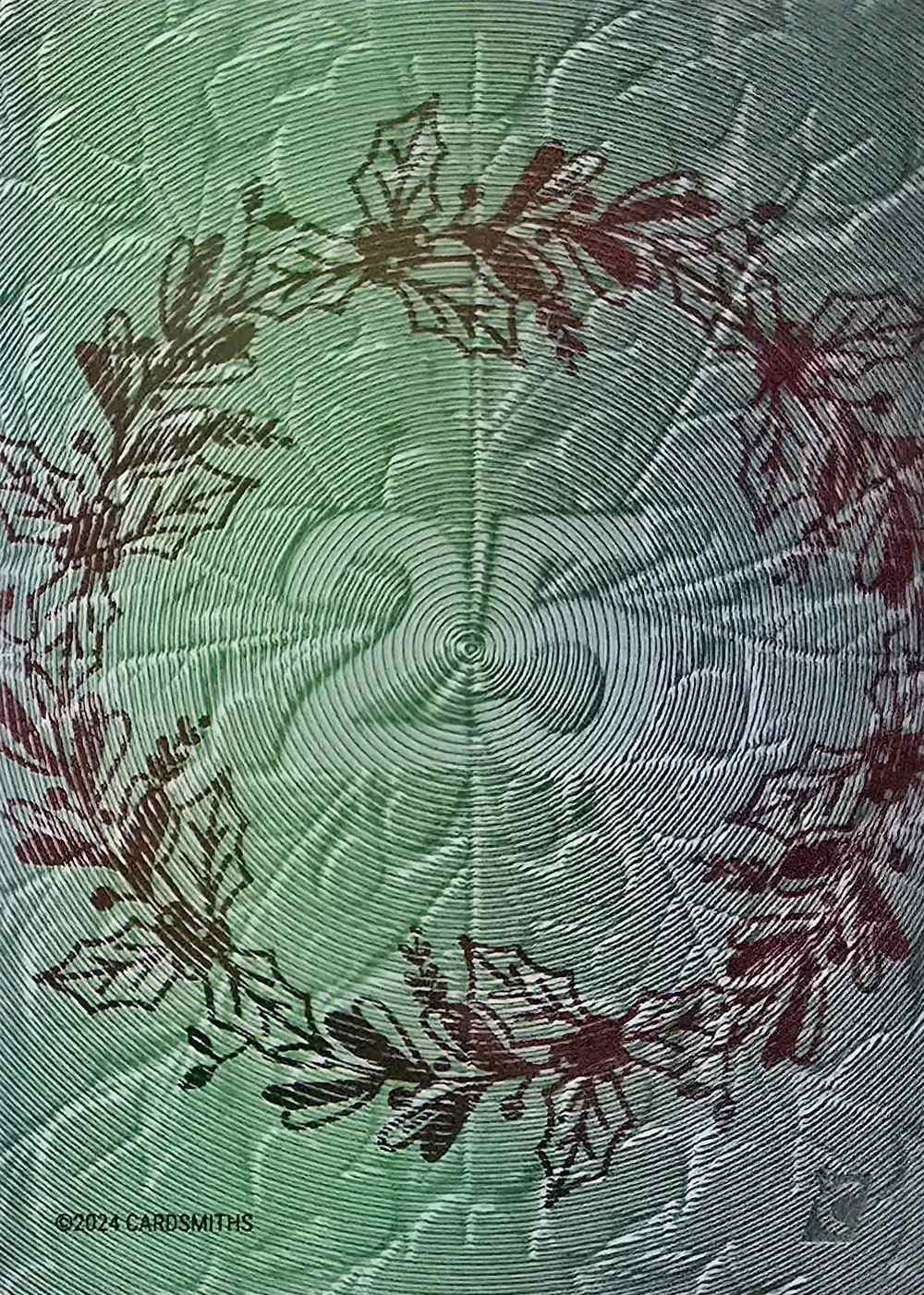 Santa Claus (25) (Cold Foil) card back