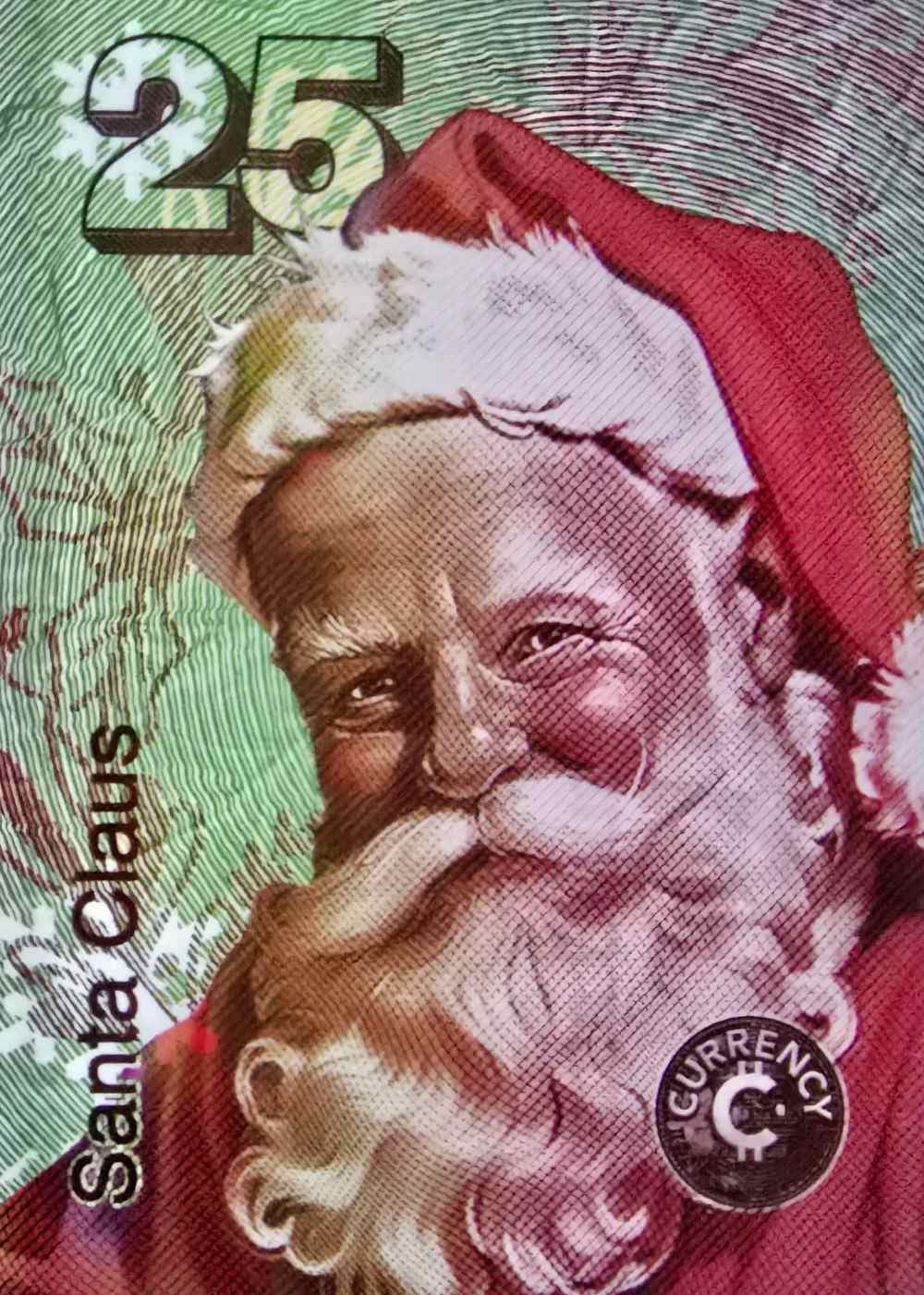 Santa Claus (25) card front