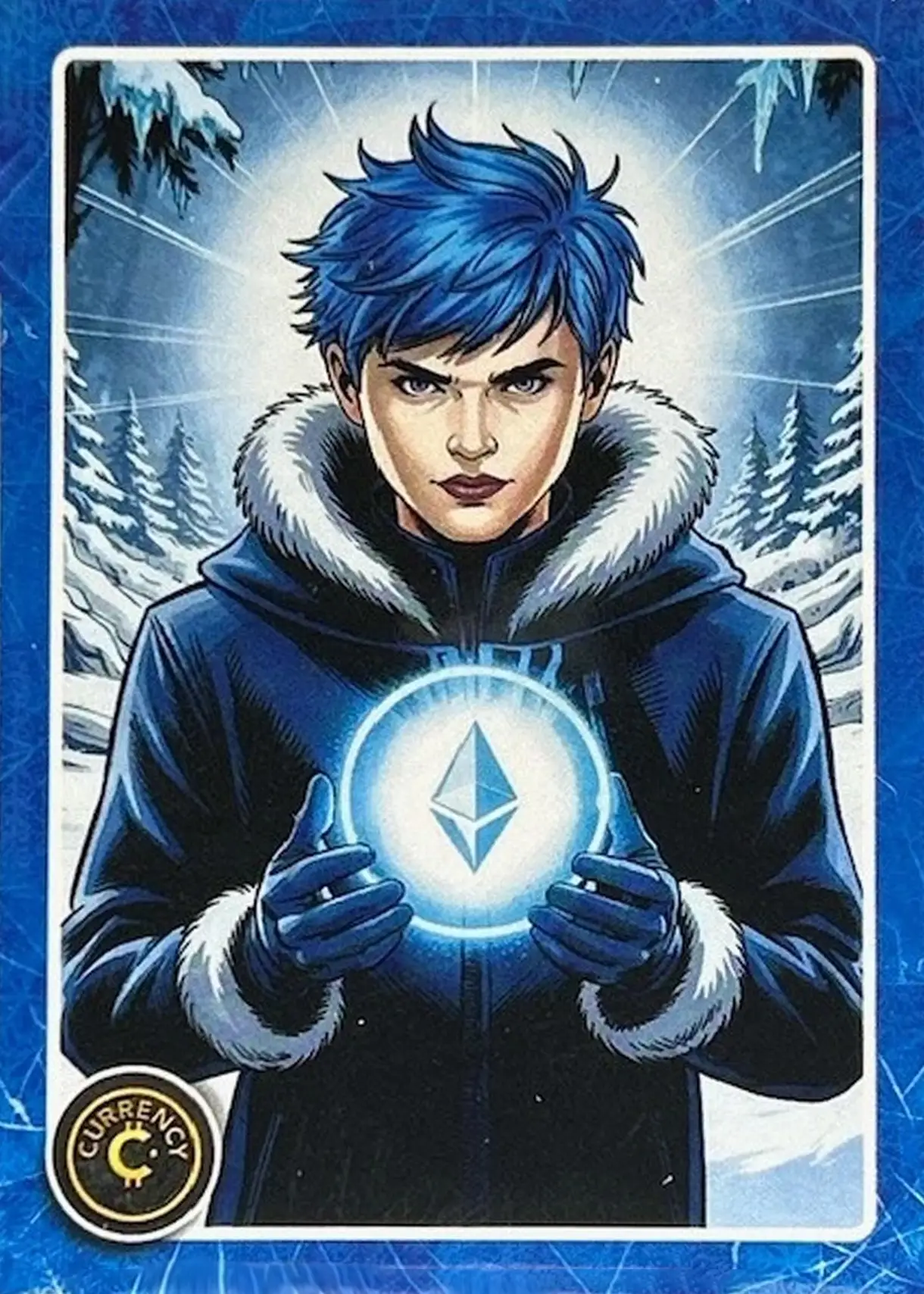 Ethereum card front