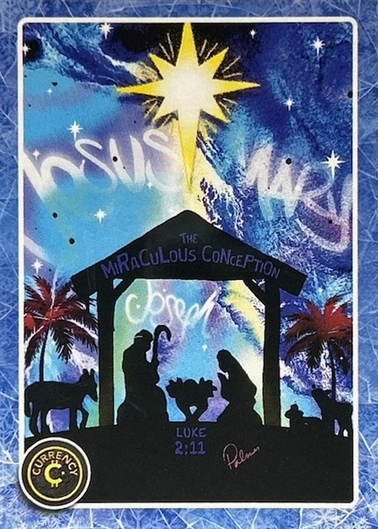 The Nativity card front