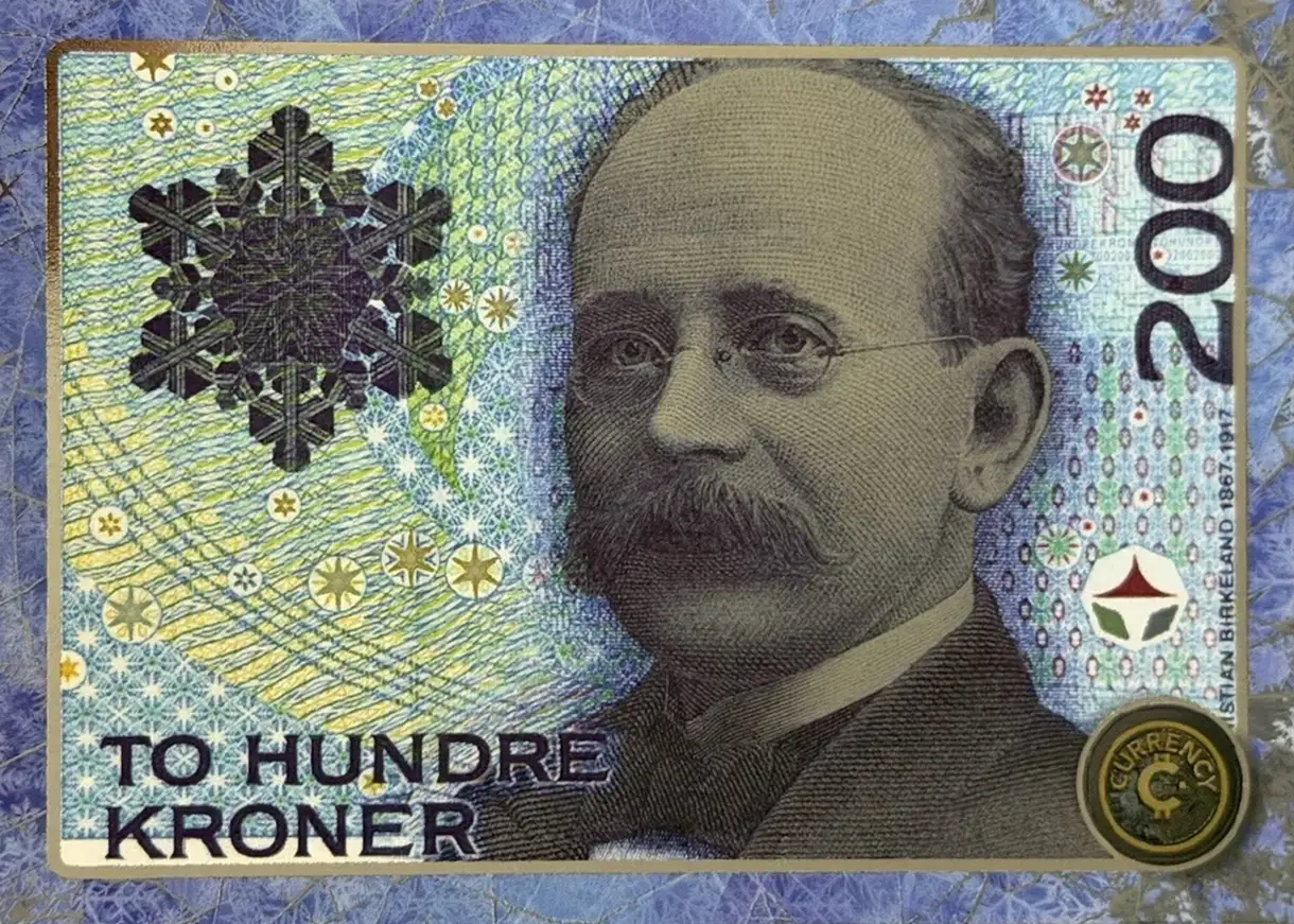 Norway to Hundre Kroner (Iced Foil) thumbnail