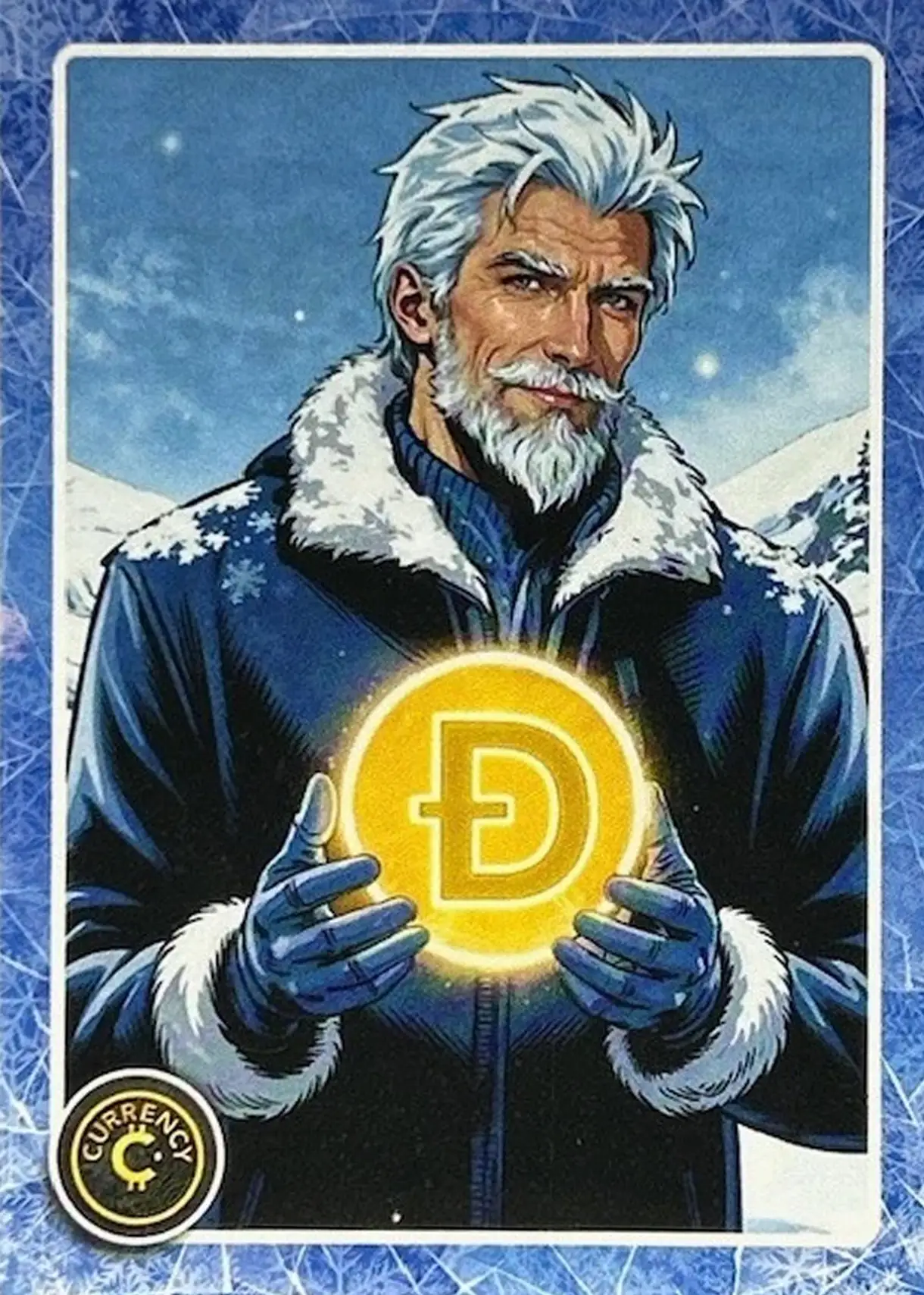 Dogecoin card front