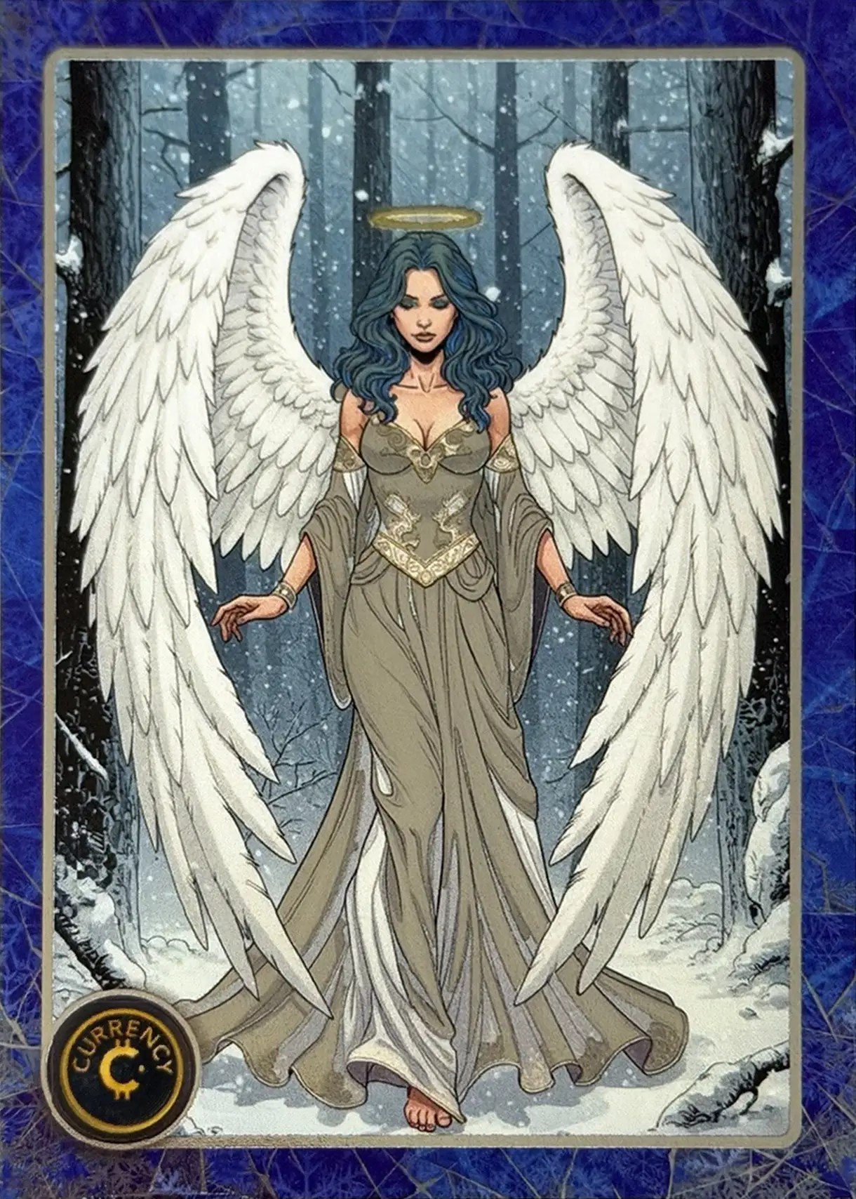 Angel card front