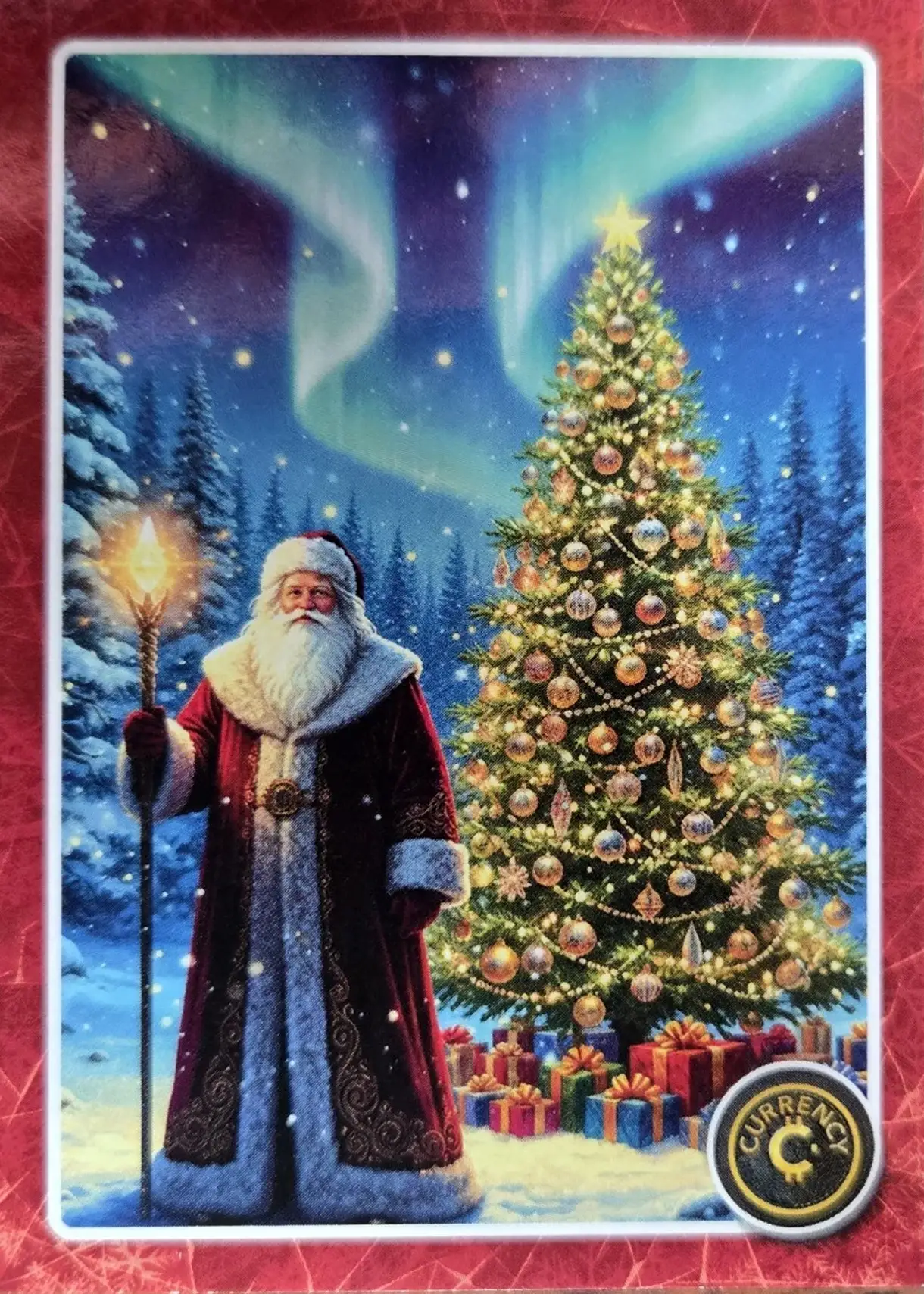 Kris Kringle card front