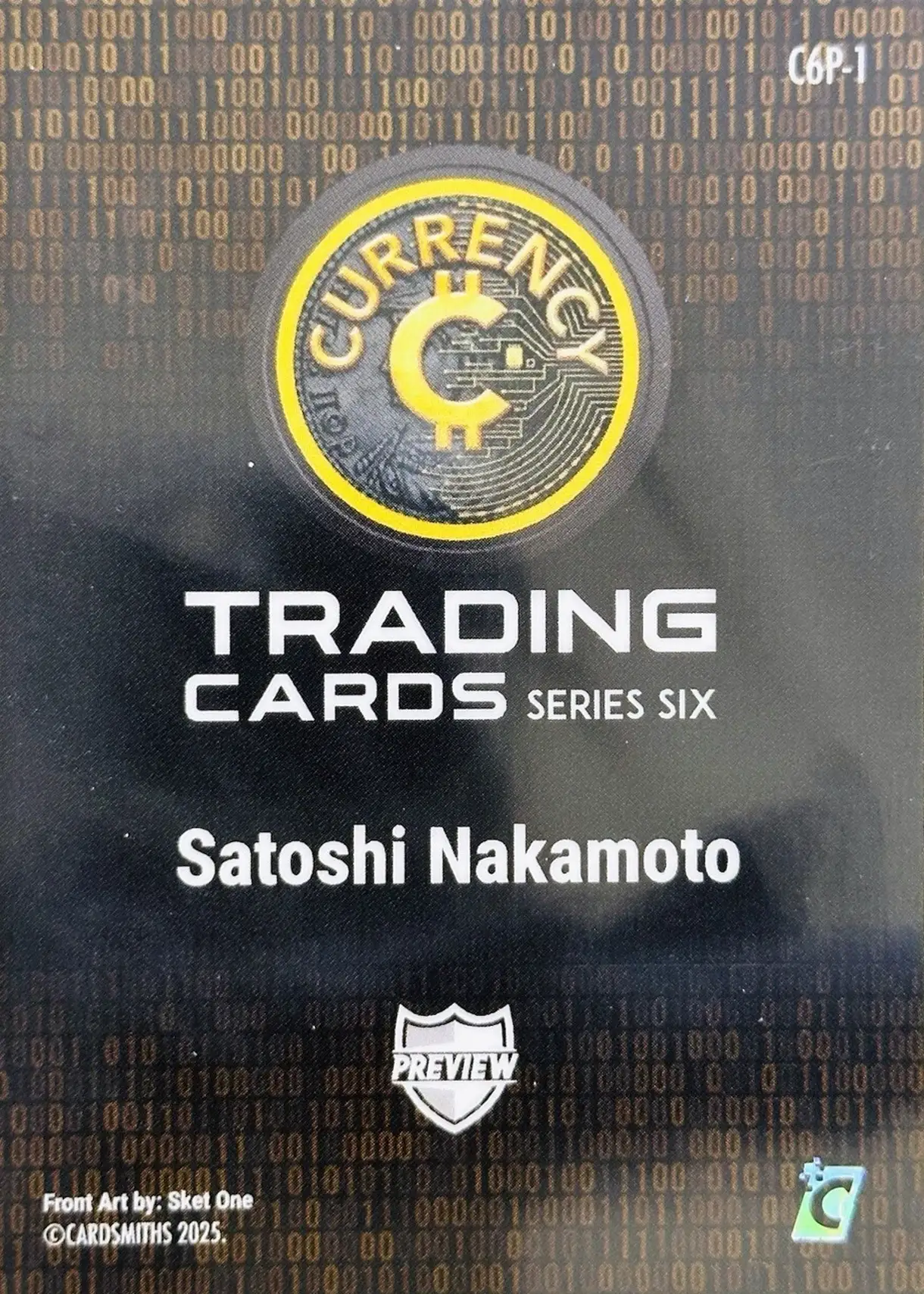 Satoshi Nakamoto (Preview) card back