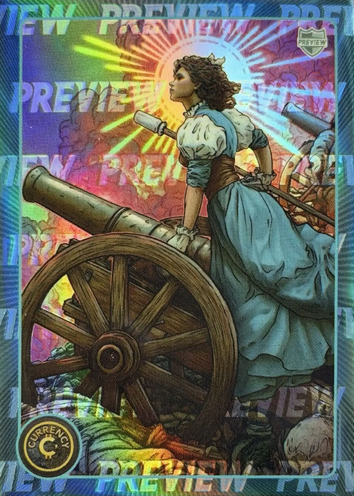 Molly Pitcher card front