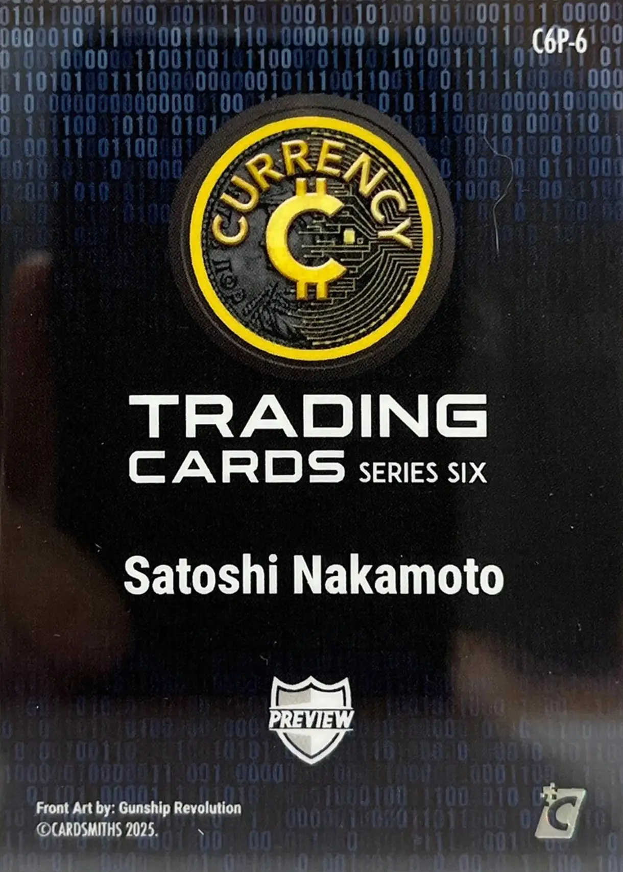 Satoshi Nakamoto (Preview) card back